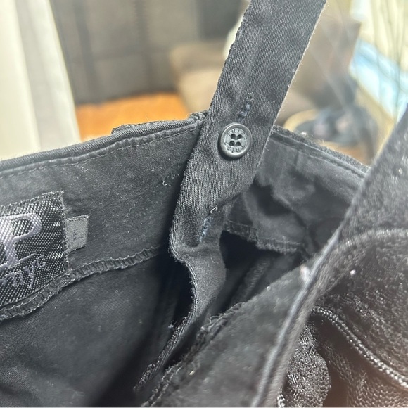 TRIPP NYC Womens Corset Size Large Black Lace Tie up Bustier Retro Gothcore - Picture 5 of 10